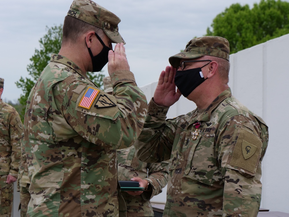 38th Combat Aviation Brigade receives new Commander, Command Sergeant Major