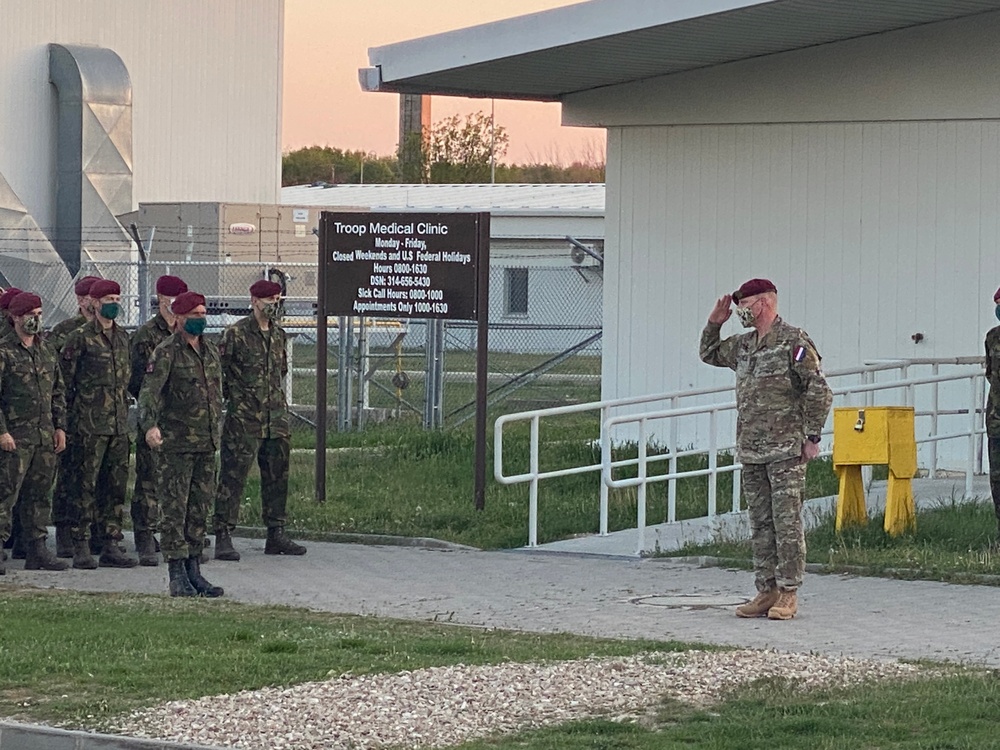 Garrison Hosts Remembrance Ceremony in Romania