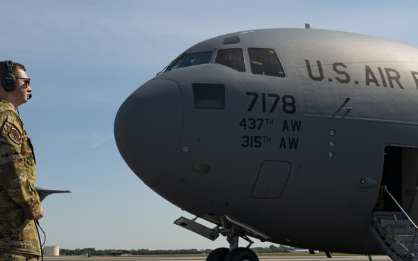 437th Airlift Wing conducts channel mission across the Pacific