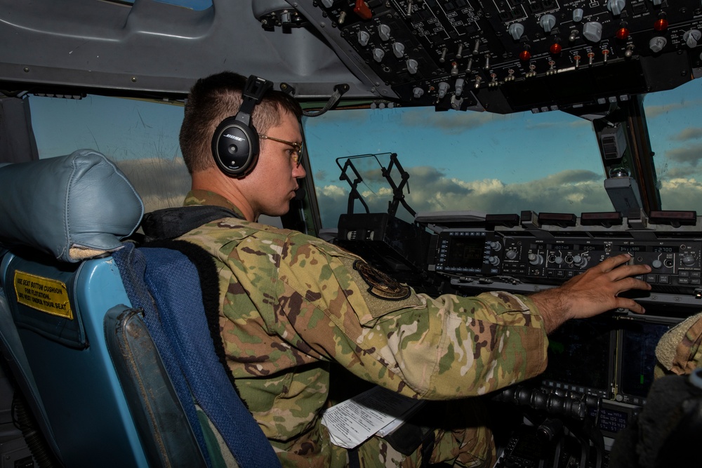 437th Airlift Wing conducts channel mission across the Pacific
