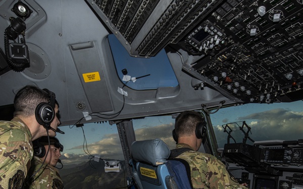 437th Airlift Wing conducts channel mission across the Pacific