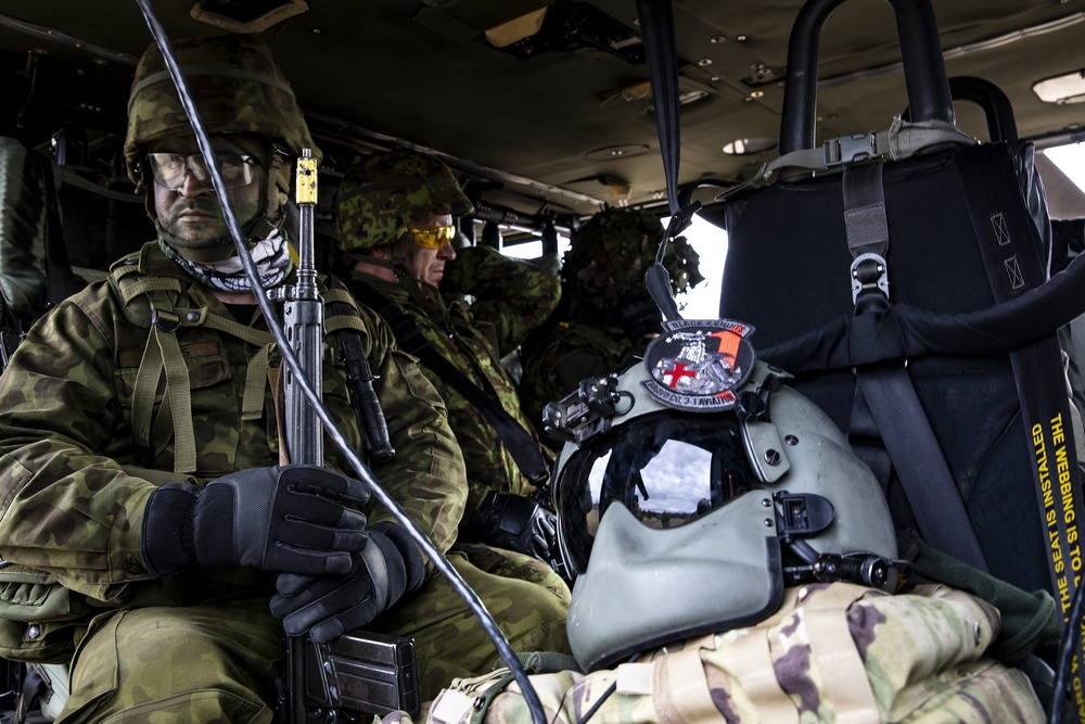 US, EDL Soldiers conduct cold load training