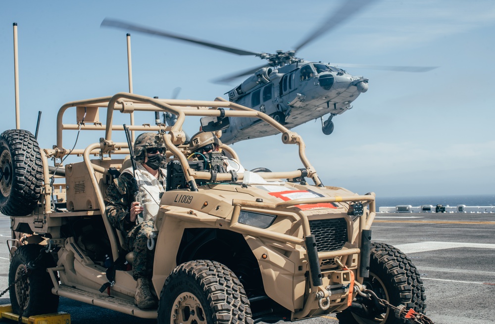 11th MEU Conducts Antiair Exercises Aboard the USS Essex