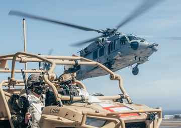 11th MEU Conducts Antiair Exercises Aboard the USS Essex