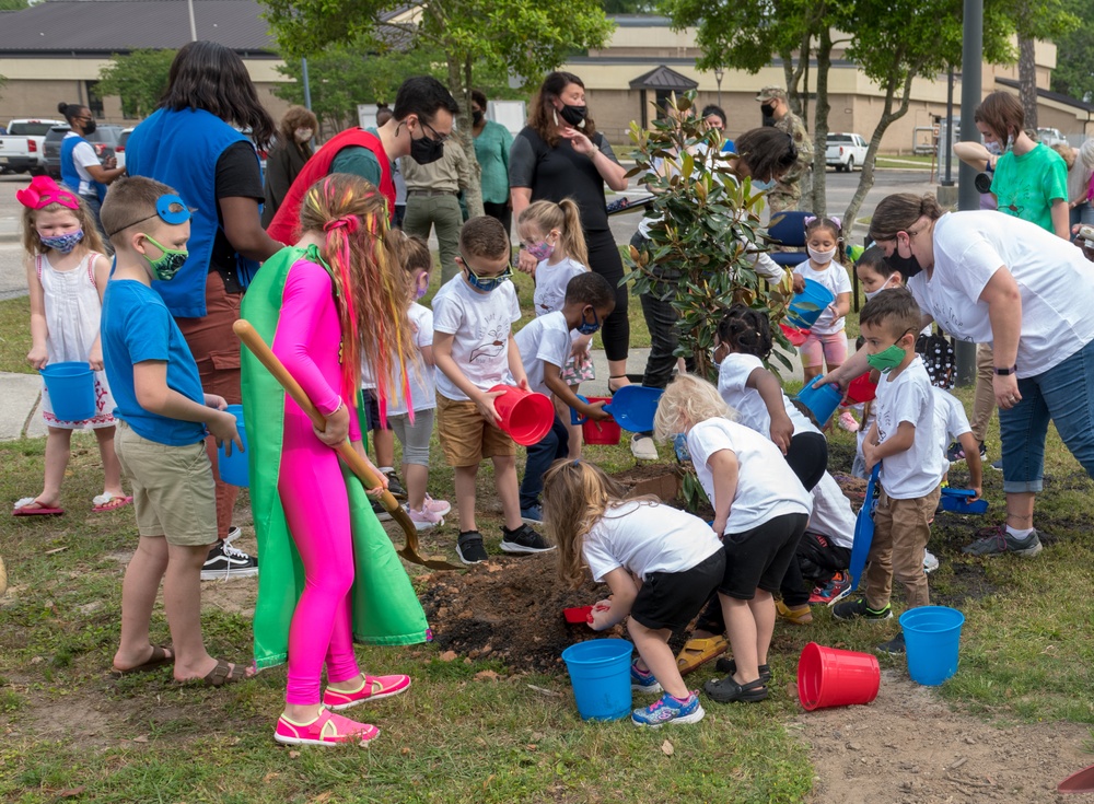 Keesler celebrates Arbor Day with tree planting