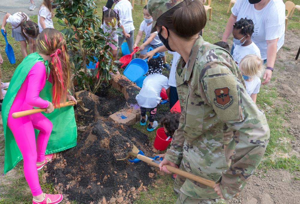Keesler celebrates Arbor Day with tree planting