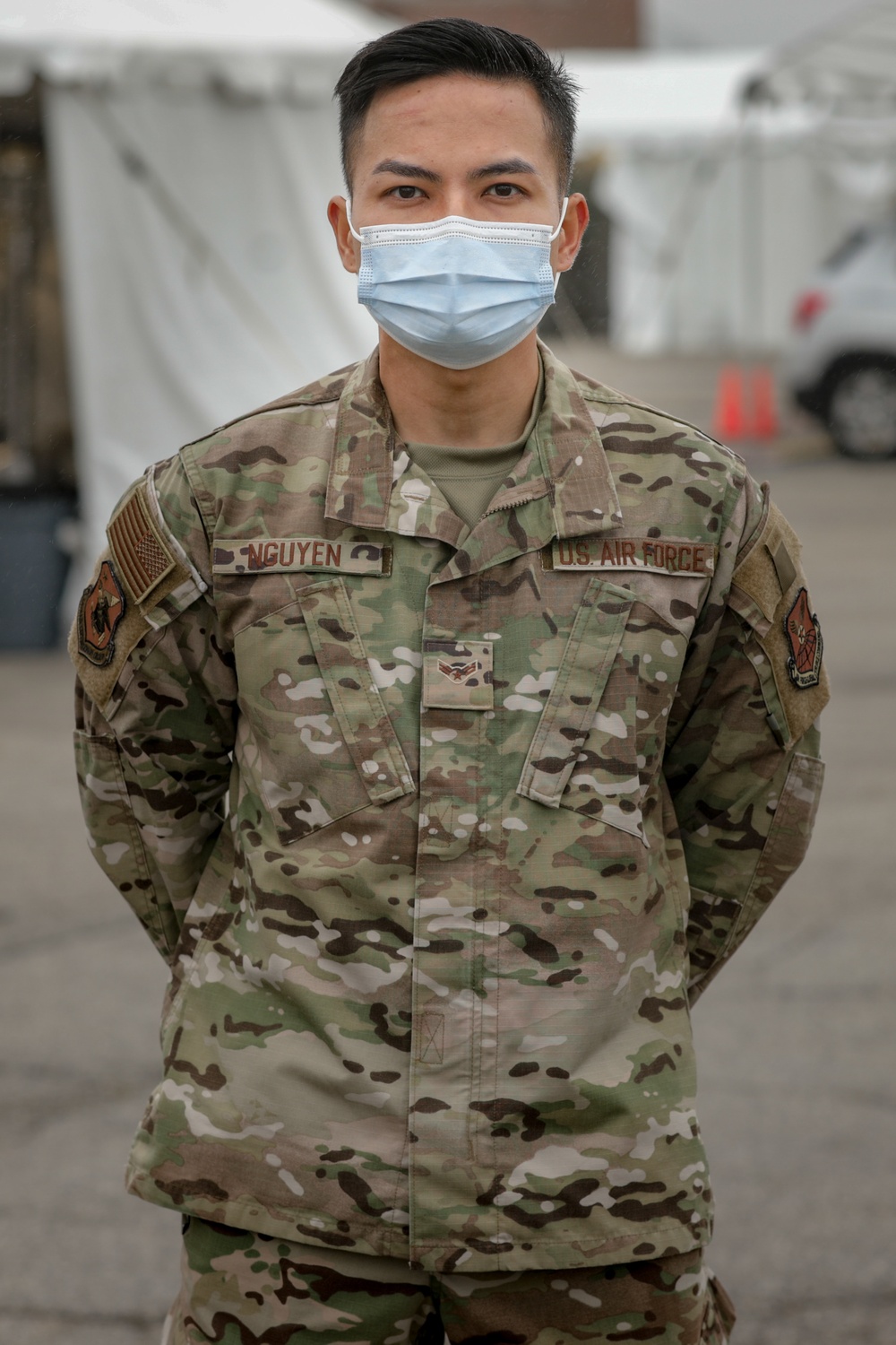 U.S. Air Force Airman 1st Class Thang Nguyen and his role at the CVC