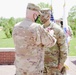 Staff Sgt. Rey Cirino receives the meritorious service medal