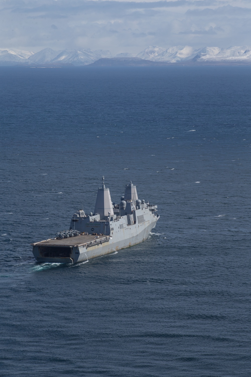 USS Somerset, USS San Diego, 15th MEU arrive in Alaska for Northern Edge 21