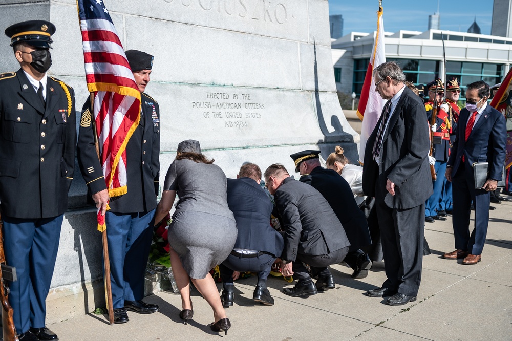 Illinois National Guard Celebrates 230th Polish - Lithuanian Commonwealth Constitution Commemoration