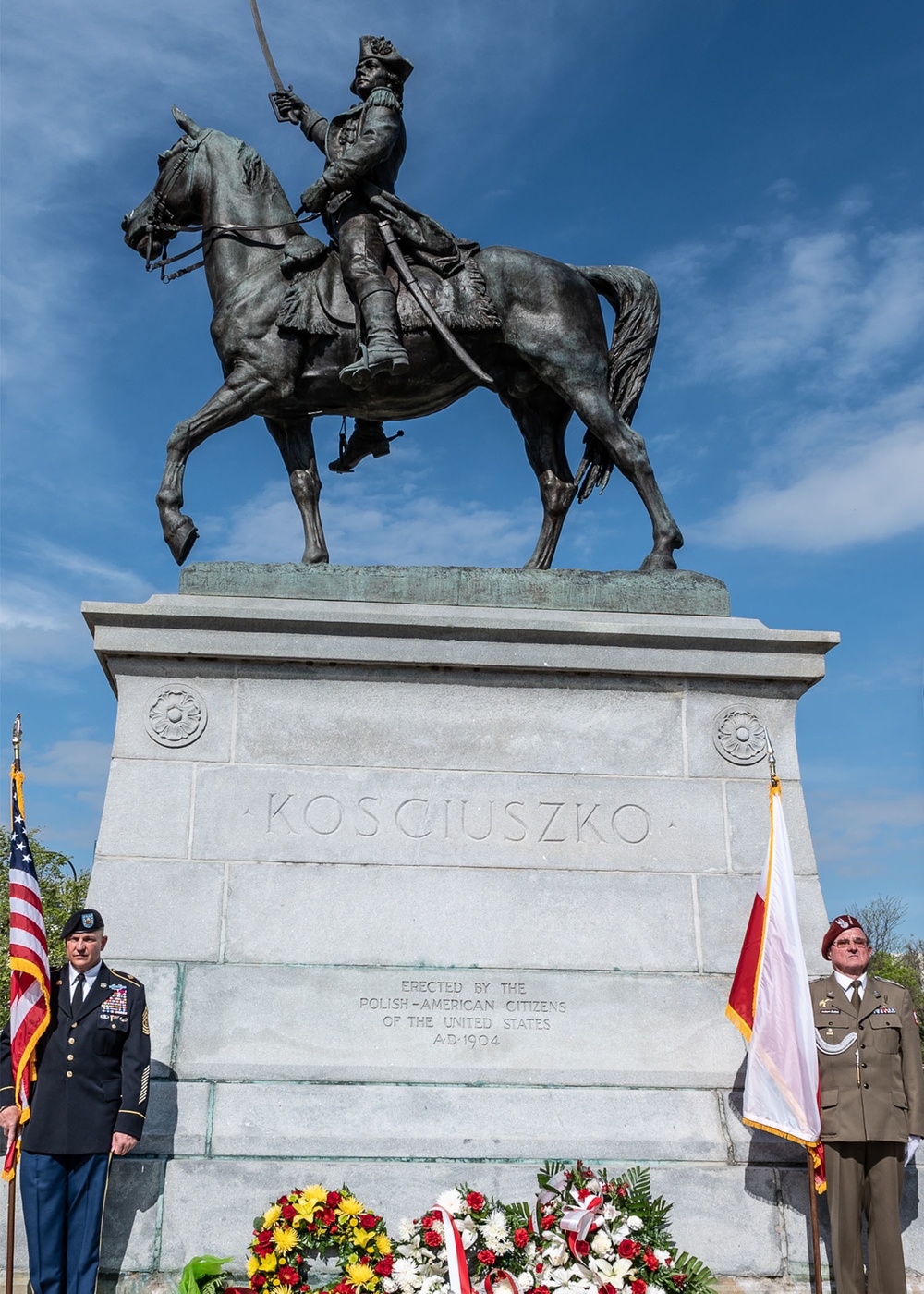 Illinois National Guard Celebrates 230th Polish - Lithuanian Commonwealth Constitution Commemoration
