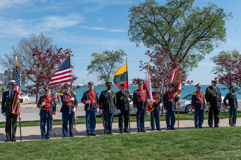 Illinois National Guard Celebrates 230th Polish - Lithuanian Commonwealth Constitution Commemoration