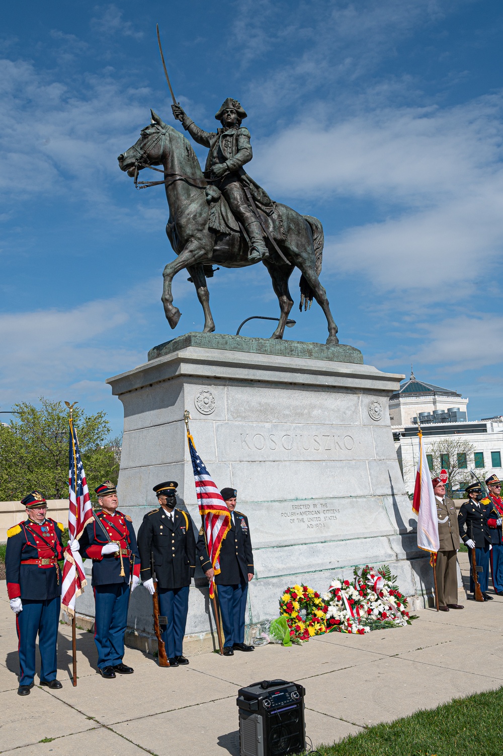 Illinois National Guard Celebrates 230th Polish - Lithuanian Commonwealth Constitution Commemoration