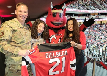 111th OSS Member honored at NHL game