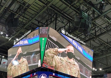 111th OSS member honored at NHL game