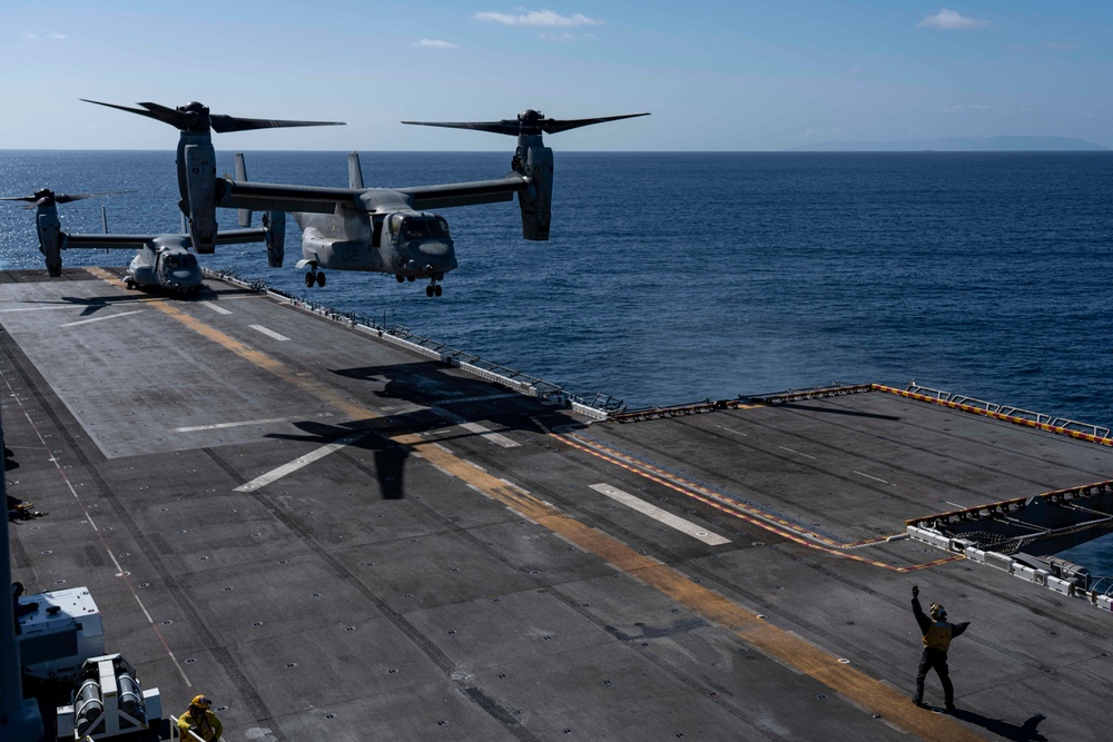 USS ESSEX Underway Operations