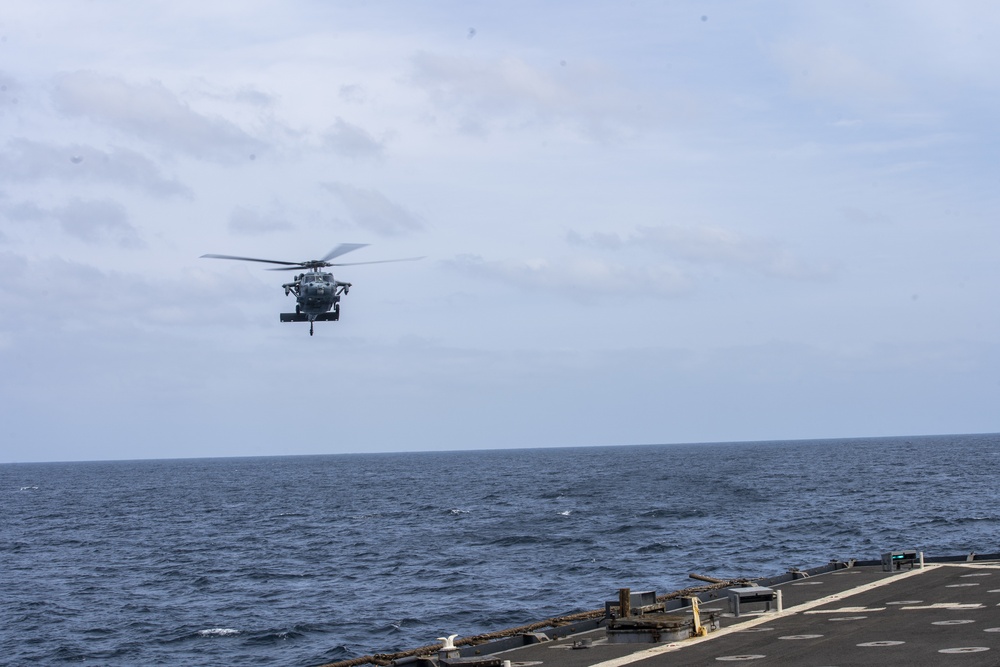 USS Pearl Harbor conducts flight operations