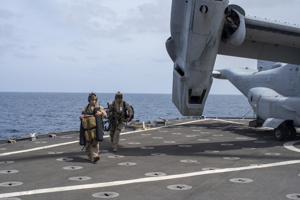 USS Pearl Harbor conducts flight operations