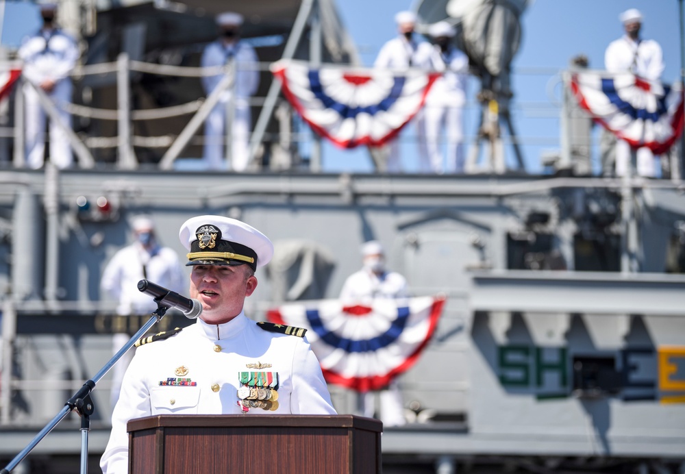 USS Chief Change of Command