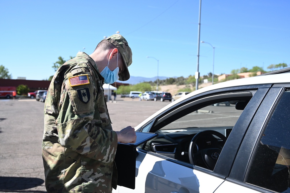 AZ National Guard helps distribute COVID-19 vaccine in Yavapai County