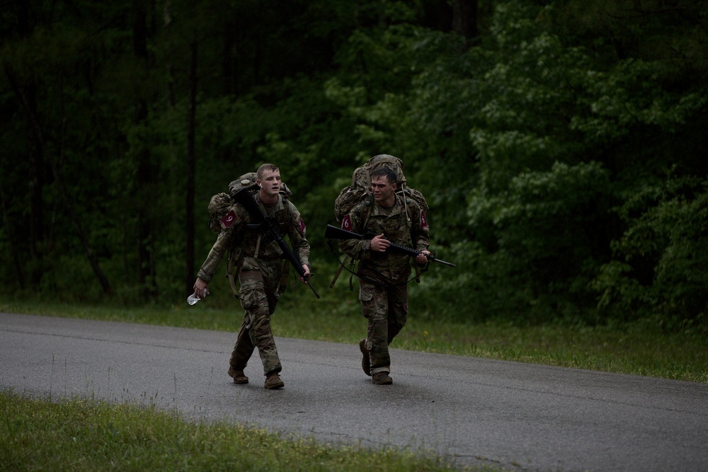 National Guard's 2021 Region III Best Warrior Competition 12-mile ruck