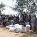 Marines with BLT 3/4 help clean Okinawa