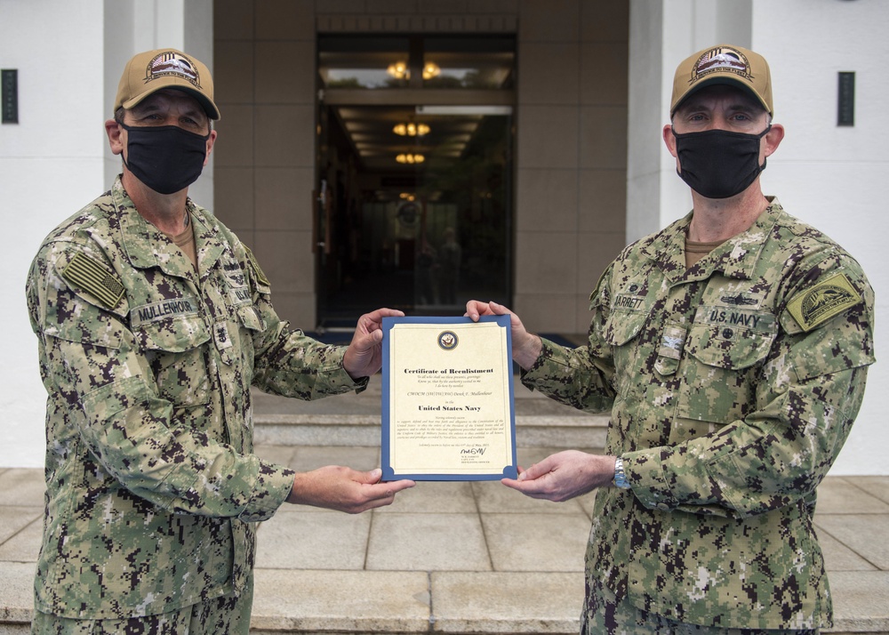 CFAY CMC Reenlists for Three More Years