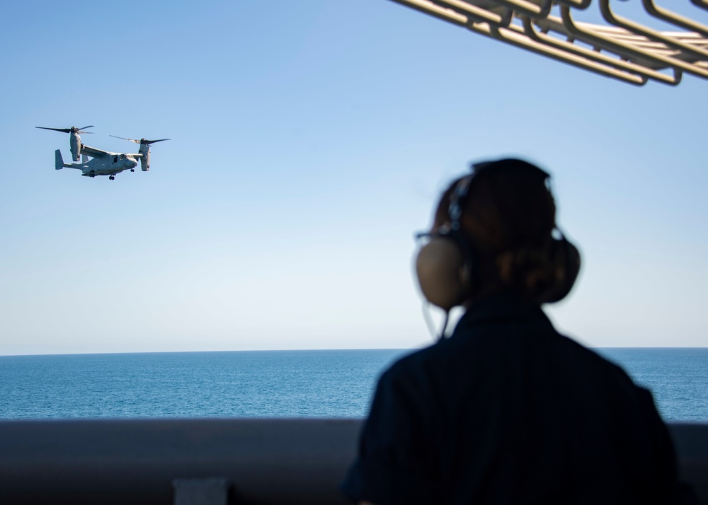 USS ESSEX Underway Operations