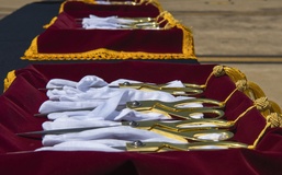 Osan Air Base runway ribbon cutting