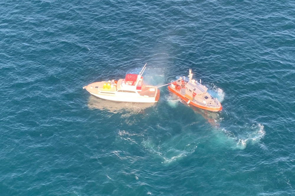 Coast Guard rescues 3 from boat fire near Port Angeles, WA