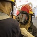 USS America (LHA 6) Sailors Participate in a Flooding Drill