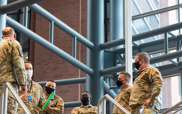 Col. Miller Visits Deployed Airmen in Detroit, Michigan