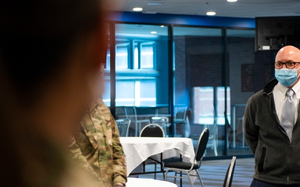 Col. Miller Visits Deployed Airmen in Detroit, Michigan