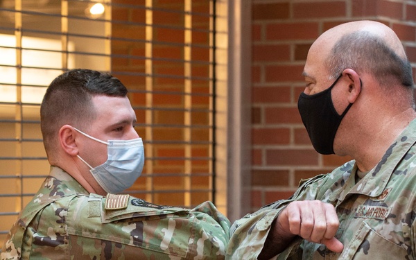 Col. Miller Visits Deployed Airmen in Detroit, Michigan