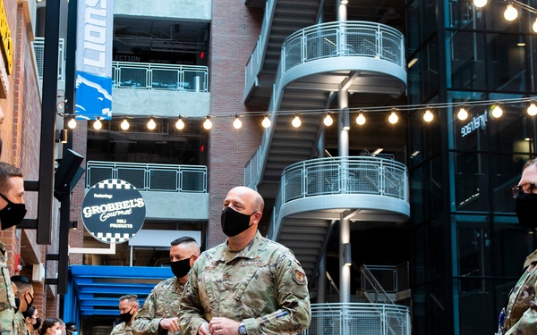 Col. Miller Visits Deployed Airmen in Detroit, Michigan
