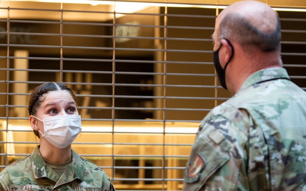 Col. Miller Visits Deployed Airmen in Detroit, Michigan