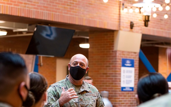 Col. Miller Visits Deployed Airmen in Detroit, Michigan