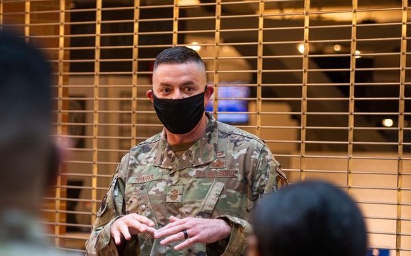 Col. Miller Visits Deployed Airmen in Detroit, Michigan