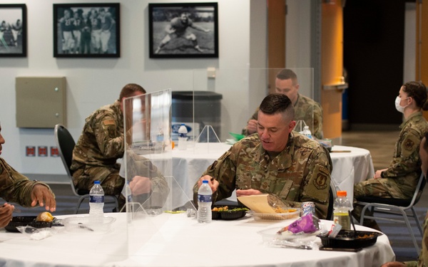 Col. Miller Visits Deployed Airmen in Detroit, Michigan