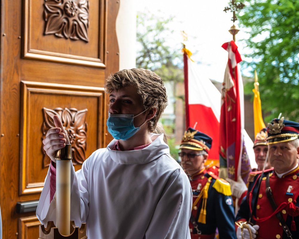 Illinois National Guard joins in celebrating the 230th Polish - Lithuanian Commonwealth Constitution Commemoration