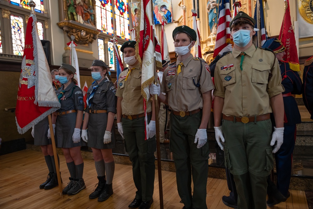 Illinois National Guard joins in celebrating the 230th Polish - Lithuanian Commonwealth Constitution Commemoration