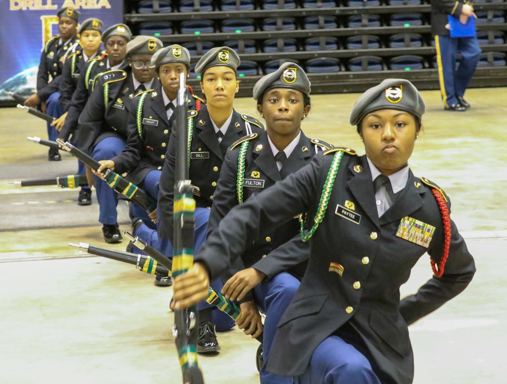 JROTC cadets take on National Drill and Fitness competitions in Daytona