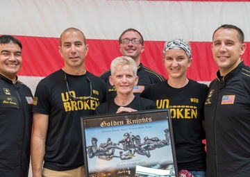 Army Golden Knights jump for mental health with 'Team Unbroken'
