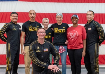 Army Golden Knights jump for mental health with 'Team Unbroken'