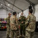 Canadian Army Brig. Gen. R.T. Ritchie, Assistant Commanding General of Operations, XVIII Airborne Corps visits the United Center COVID-19 Community Vaccination Center, Chicago