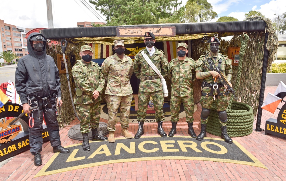 Senior enlisted leaders collaborate in Colombia