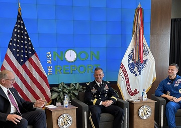 Army space leaders address AUSA Noon Report