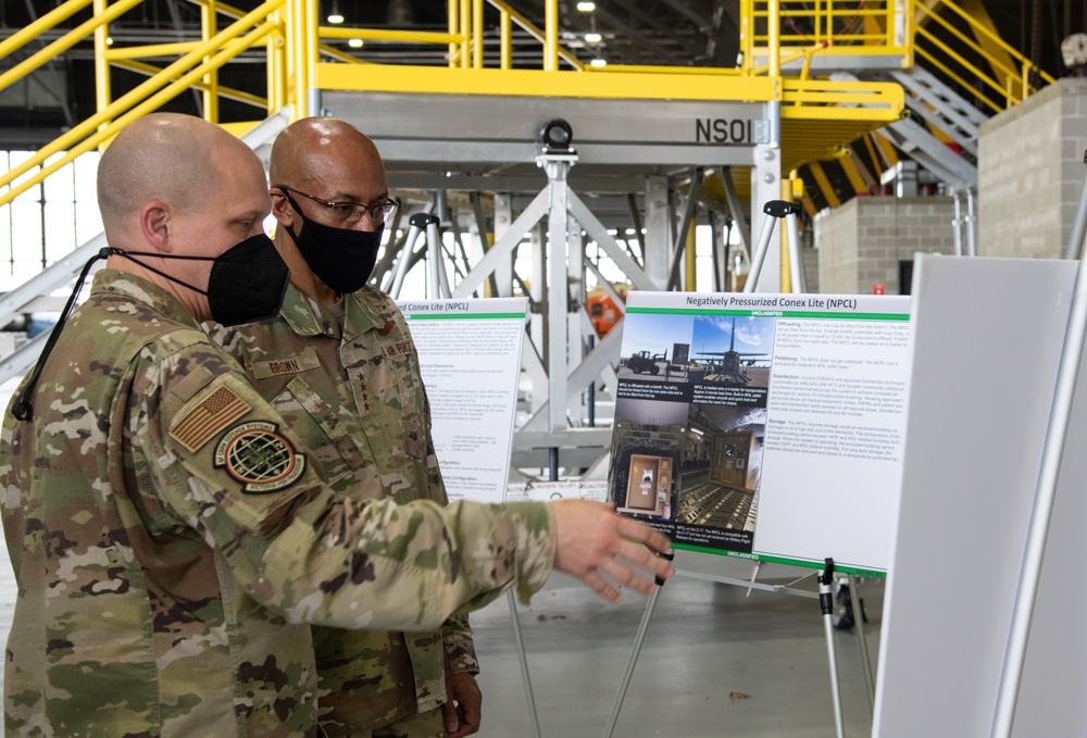 CSAF visits Scott Air Force Base