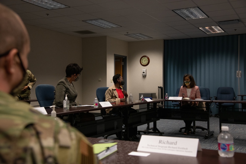 CSAF visits Scott Air Force Base