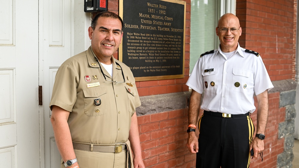 Rear Admiral Nelson Montenegro Pacheco Visit IADC